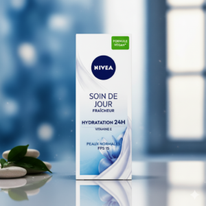 نيفيا كريم نهاري مرطب SPF15 بترطيب 24 ساعة مع فيتامين E للبشرة العادية 50 مل