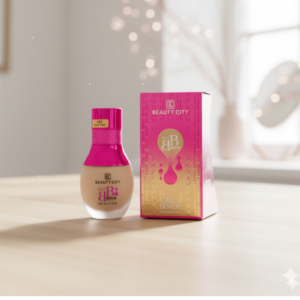 كريم أساس Beauty City Silky & B بتأثير البوتوكس 3 في 1 طويل الثبات