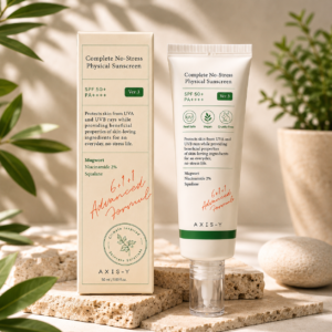 واقي الشمس الفيزيائي Axis-y complete no-stress physical sunscreen