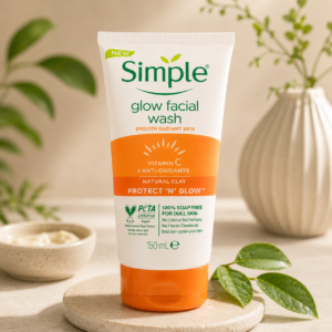 غسول الوجه سيمبل  Simple Protect 'N' Glow