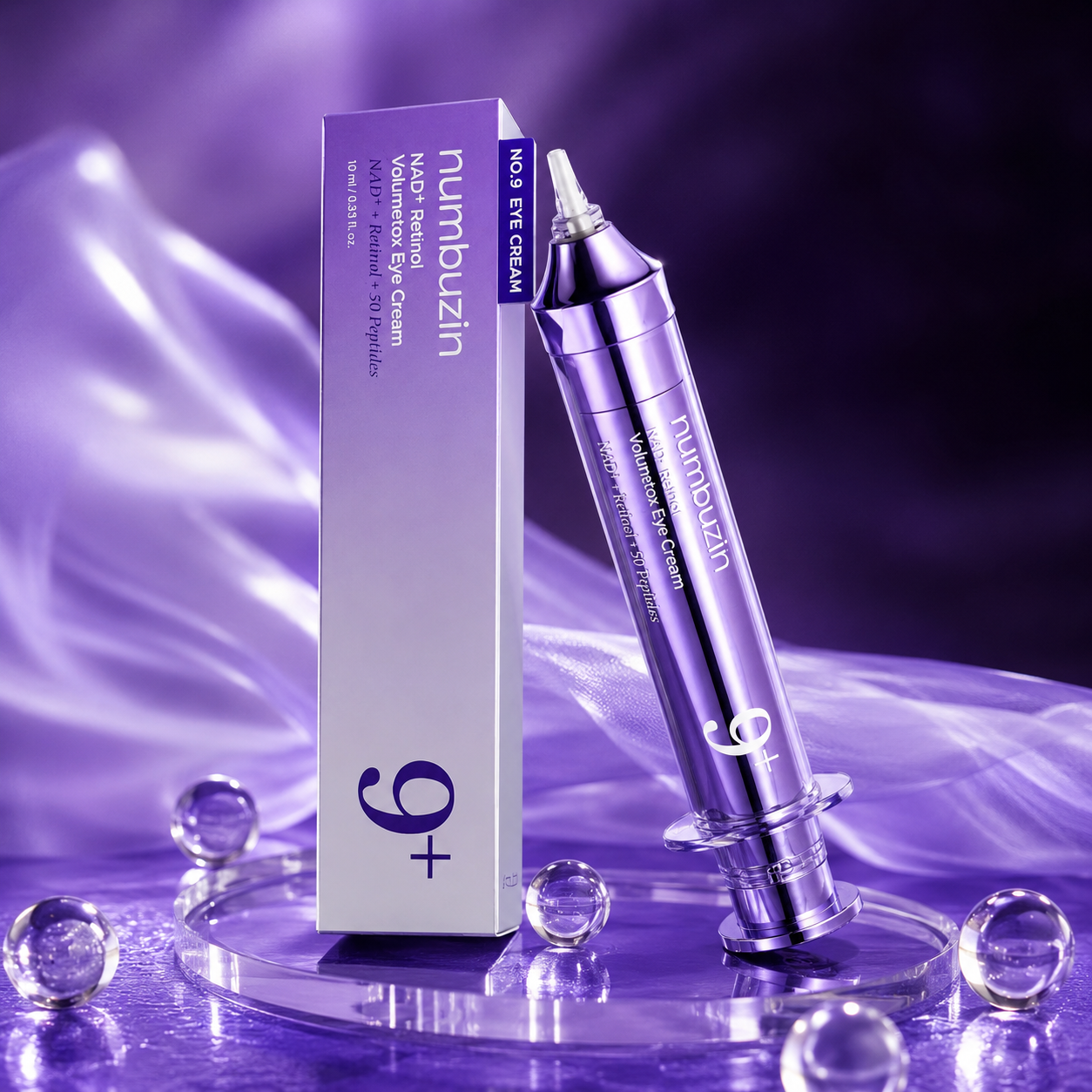 Numbuzin No.9 NAD+ Retinol Volumetox Eye Cream